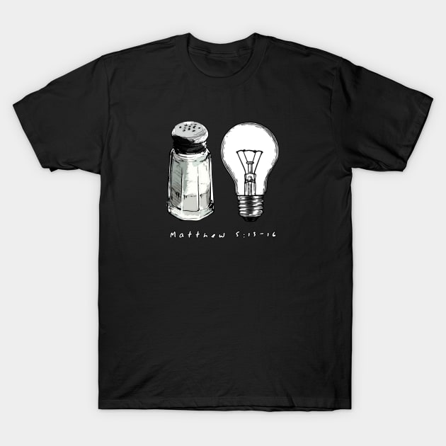 Salt and Light T-Shirt by timlewis